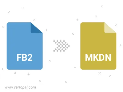Convert FB2 to MKDN