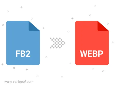 Convert FB2 to WEBP