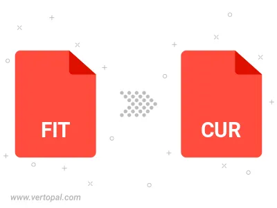 Convert FIT to CUR