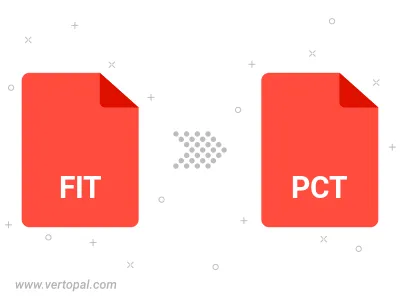 Convert FIT to PCT
