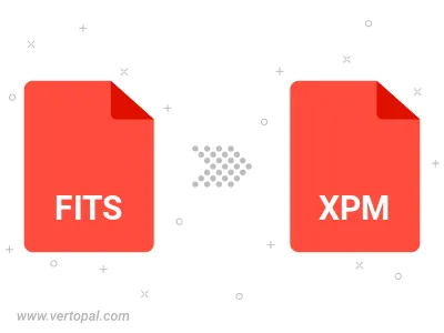Convert FITS to XPM