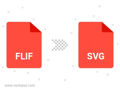 Convert FLIF to SVG
