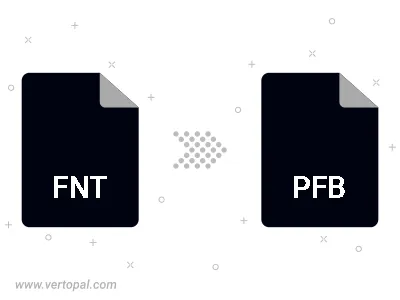 Convert FNT to PFB