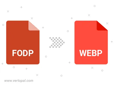 Convert FODP to WEBP