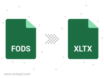 Convert FODS to XLTX Convert FODS to XLTX
