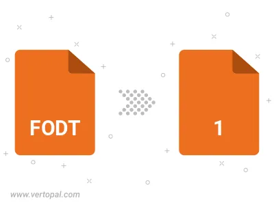 Convert FODT to 1