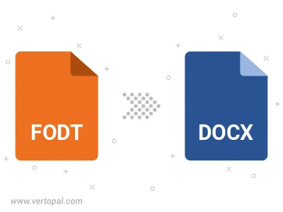 FODT in DOCX konvertieren FODT in DOCX konvertieren
