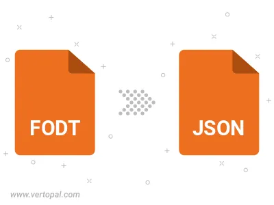 FODT in JSON CSLJSON konvertieren