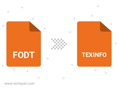 Convert FODT to TEXINFO Convert FODT to TEXINFO