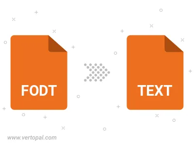 FODT in TEXT MARKDOWNPHPEXTRA konvertieren