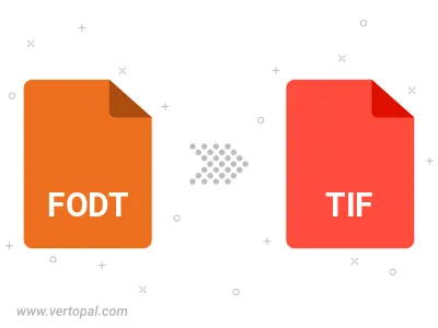 Convert FODT to TIF