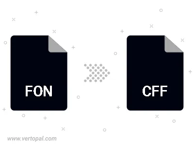 Convert FON to CFF