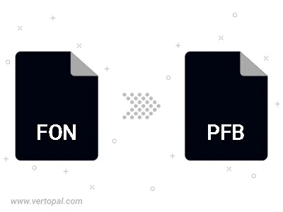Convert FON to PFB