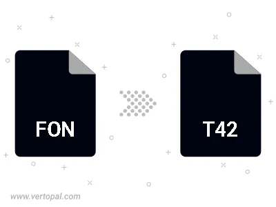 Convert FON to T42