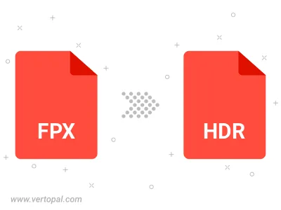 Convert FPX to HDR