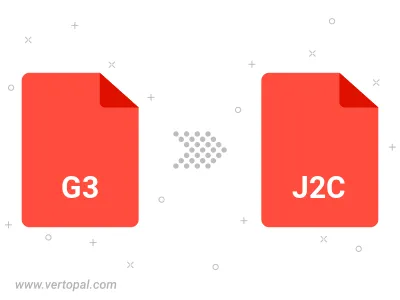 G3 in J2C konvertieren G3 in J2C konvertieren