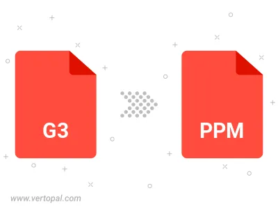 G3 in PPM konvertieren