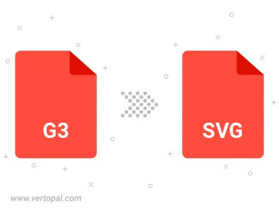 Convert G3 to SVG
