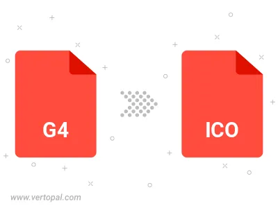 G4 in ICO konvertieren
