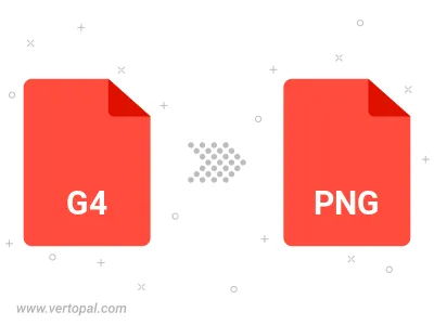 Convert G4 to PNG