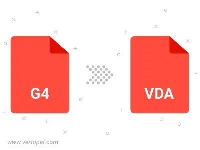 G4 in VDA konvertieren
