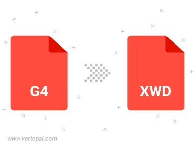 Convert G4 to XWD