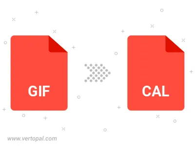 Convert GIF to CAL