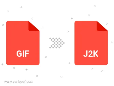 Convert GIF to J2K