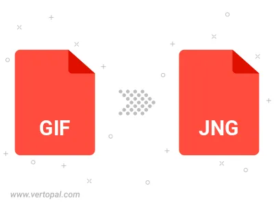 Convert GIF to JNG