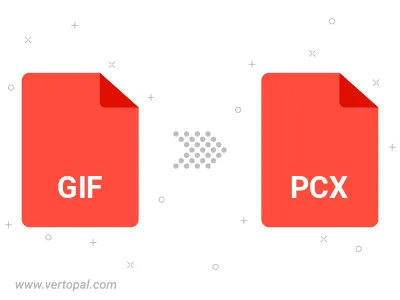 GIF in PCX konvertieren