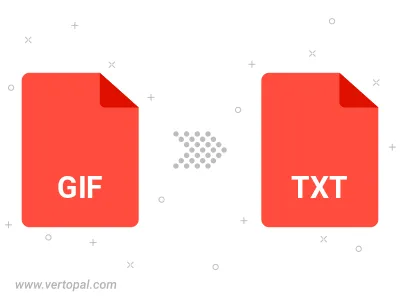 Convert GIF to TXT UILTABLE