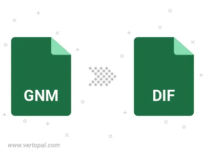 Convert GNM to DIF