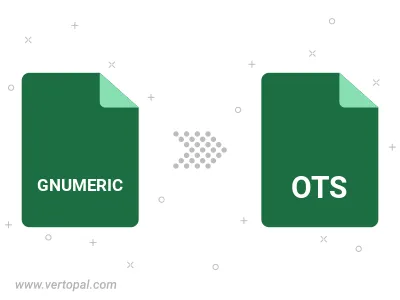GNUMERIC in OTS konvertieren
