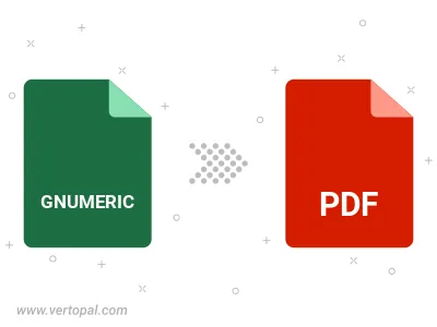 GNUMERIC in PDF konvertieren
