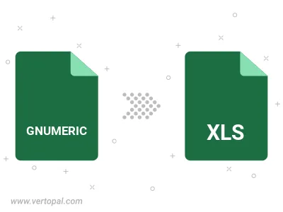 Convert GNUMERIC to XLS Convert GNUMERIC to XLS