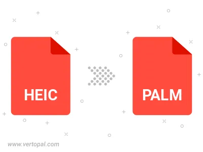 HEIC in PALM konvertieren