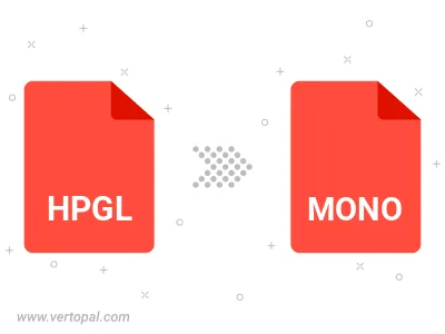 HPGL in MONO konvertieren