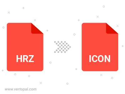HRZ in ICON konvertieren