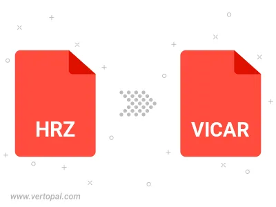 HRZ in VICAR konvertieren HRZ in VICAR konvertieren