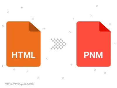 HTML in PNM konvertieren HTML in PNM konvertieren