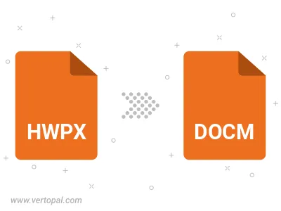 HWPX in DOCM konvertieren