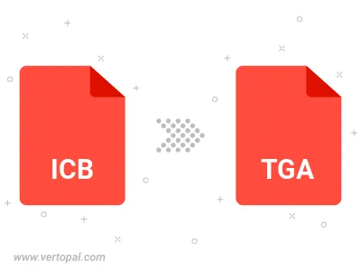 Convert ICB to TGA