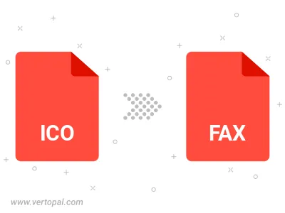 ICO in FAX konvertieren
