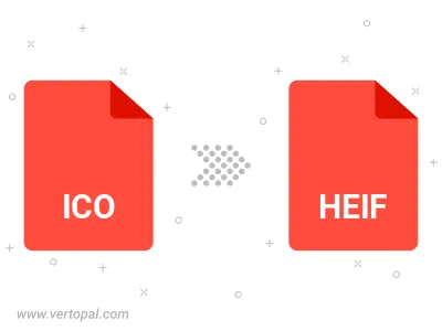 ICO in HEIF konvertieren ICO in HEIF konvertieren