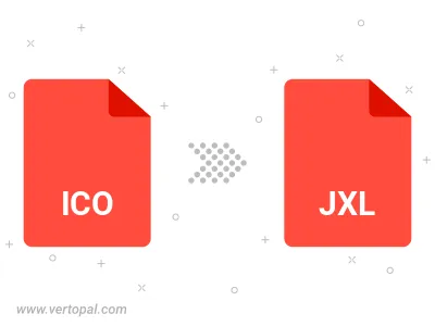 Convert ICO to JXL