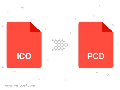 Convert ICO to PCD