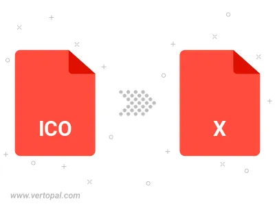 ICO in X AVS konvertieren