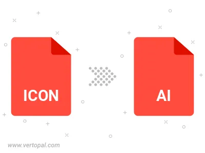 Convert ICON to AI Convert ICON to AI