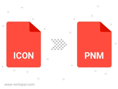 Convert ICON to PNM