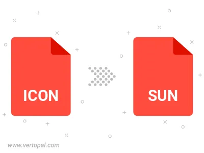 ICON in SUN konvertieren